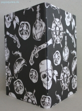 Geschenkpapier Piraten, schwarz/wei