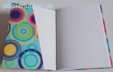 Geschenkpapier Hello Seventies, blau
