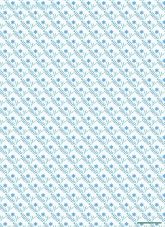 Geschenkpapier Blaue Blmchen