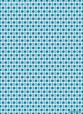 Geschenkpapier Spirale, blau/weiß