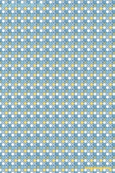 Geschenkpapier Punkte & Kreuze, blau