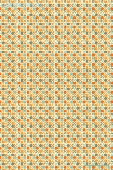 Geschenkpapier Punkte & Kreuze, orange