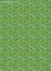 Geschenkpapier 70er Wellen, grün