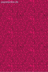 Geschenkpapier Kiesel, pink