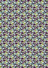 Geschenkpapier Mosaik, Mediterran